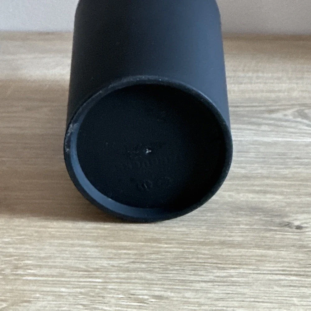 Starbucks‎ Tumbler Matte Black Green Cold Cup To Go 16 Oz